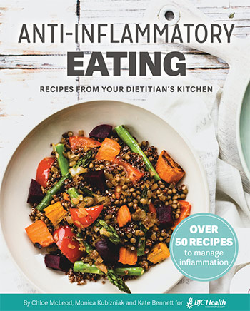 Anti-Inflammatory Eating - 
Recipes from your Dietitian's Kitchen
