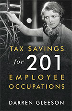 Tax Savings for 201 Employee Occupations 
by Darren Gleeson